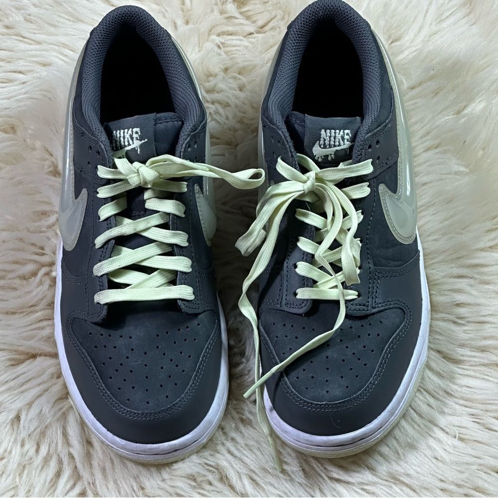 Nike Dunk Low BG "Glow In The Dark" Iron Grey lime Ice Youth